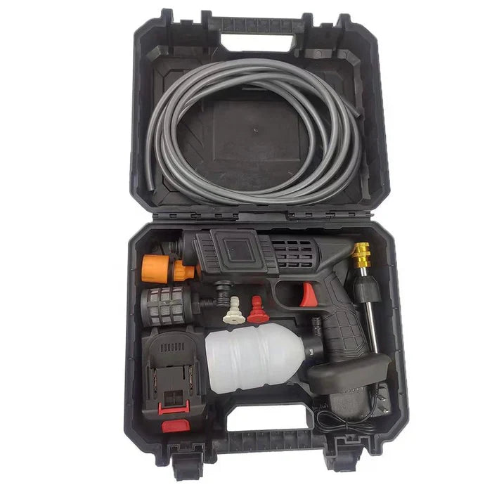 Battery-Powered High-Pressure 5M Electric Sprayer Cordless Water for Garden & Car Wash Cleaning