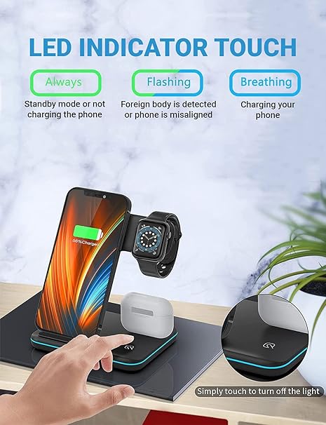 3-in-1 Wireless Charging