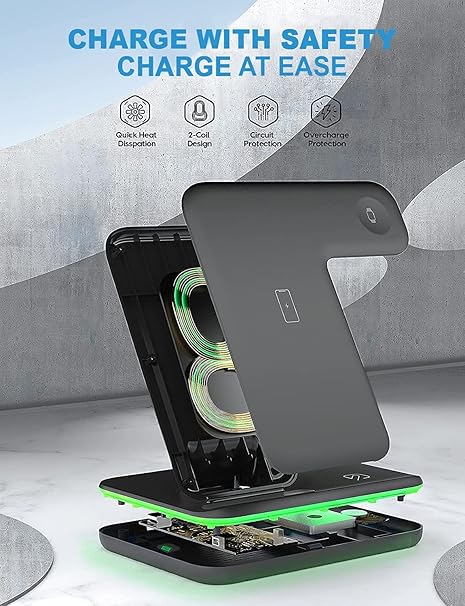 3-in-1 Wireless Charging